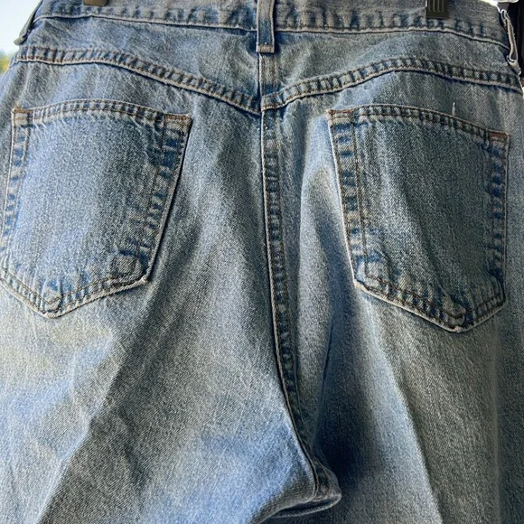 ⭐️ Faded Glory vintage light wash denim jeans high rise women 12
